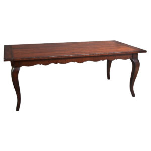 474 Farmhouse Table with French Skirt