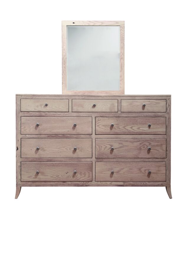 Adrienne 9 Drawer Dresser with Mirror
