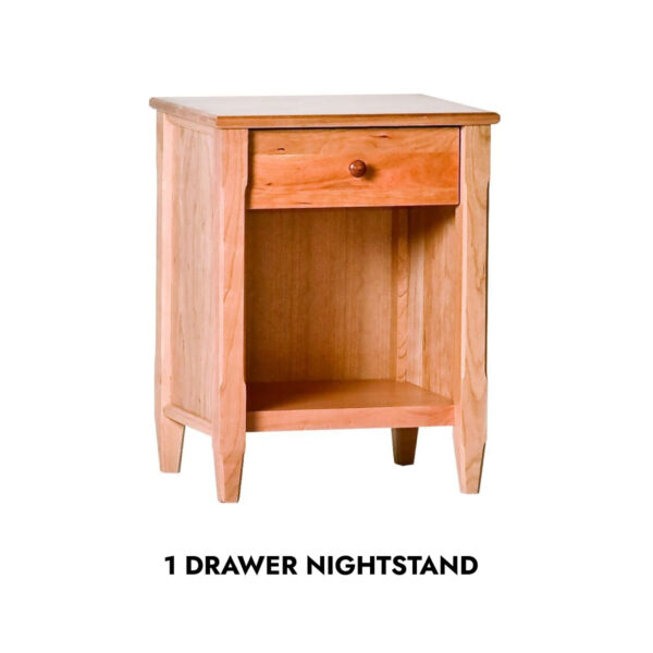 Shaker 1-drawer nightstand