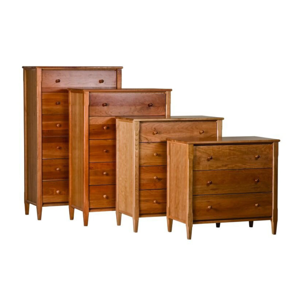 Shaker Chests 6, 5, 4 or 3 Drawer