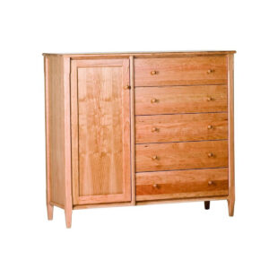 53" W Shaker Gents Chest in Cherry