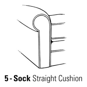 5000-HD-arm-5-sock-straight-cushion