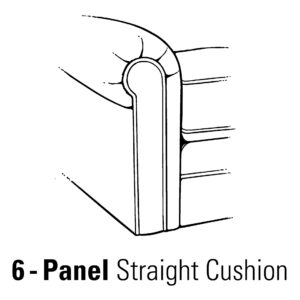 5000-HD-arm-6-panel-straight-cushion