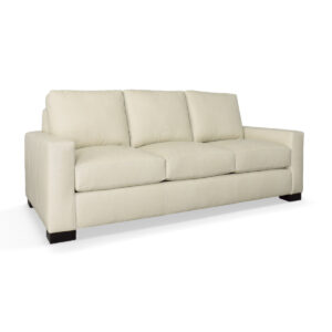 Lux Leather Sofa - Leather Shown -No Regrets Moondance (Grade B)