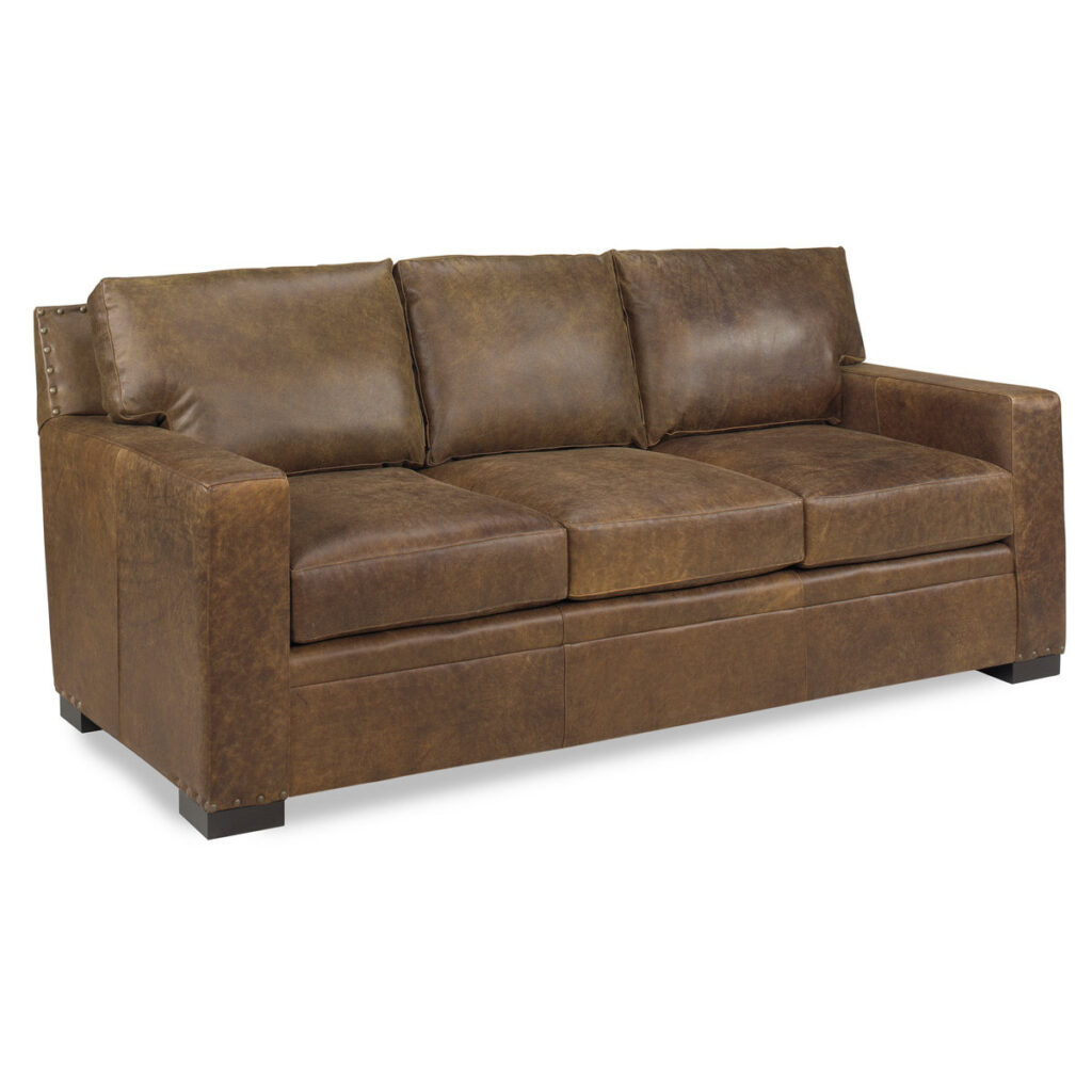 Franklin Leather Sofa by McKinley Leather
