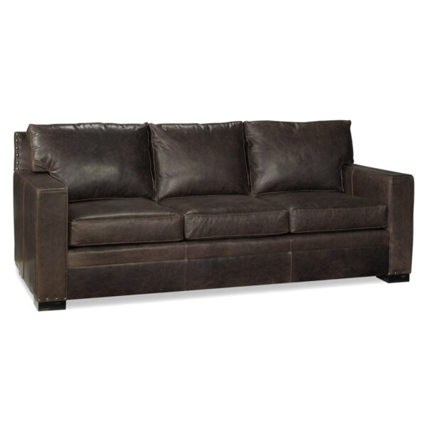 Franklin 92" Leather Sofa by McKinley Leather