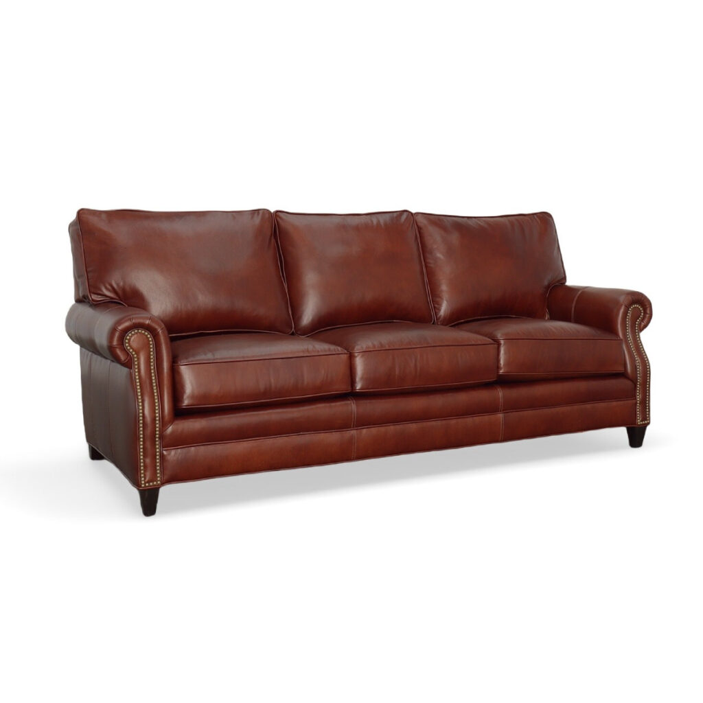 Nantucket Collection Sofa - Leather Shown - Soleil Luggage (Grade A)