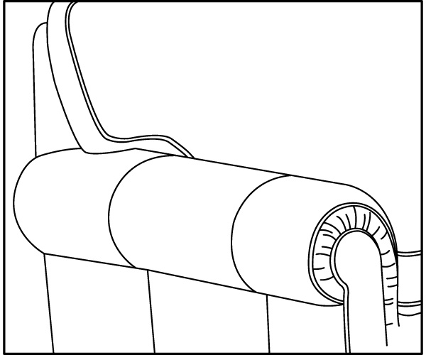 Round Shirred With Panel